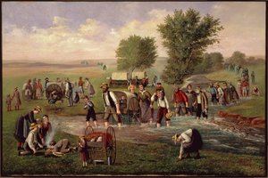 The Handcart Company, Carl Christian Anton Christensen (1832-1912) autorstwa Carl Christian Anton Christensen