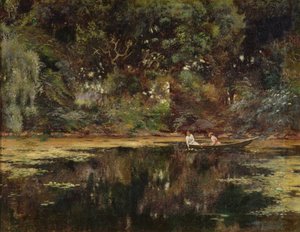 Um barco de verão Trippolish autorstwa Carl Christian Carlsen