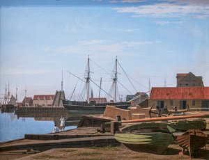 Larsens Plads w Kopenhadze autorstwa Carl Dahl