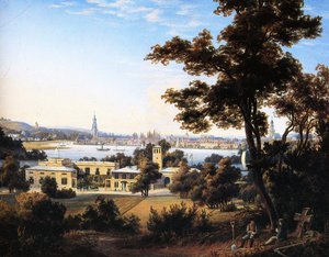 Sylwetka miasta Poczdam nad Glienicke