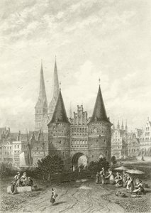 Brama Holsztyńska, Lubeka