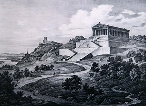 Walhalla (lito) autorstwa Carl Friedrich Heinzmann