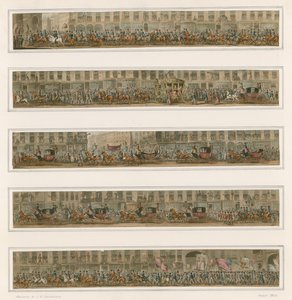 Parada burmistrza, około 1824 r