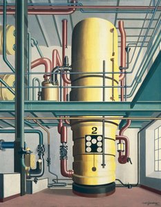 Żółty kocioł autorstwa Carl Grossberg