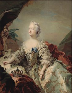 Ludwika Wielkiej Brytanii 1724-1751, królowa Danii, 1747.