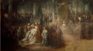 Koronacja króla Szwecji Gustawa III (1746-92)