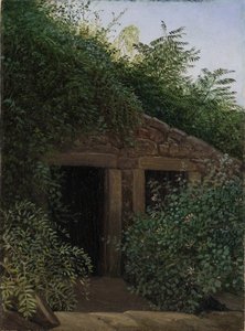 Zarośnięty szyb górniczy autorstwa Carl Gustav Carus