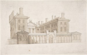 Stara Admiralicja w Londynie autorstwa Carl Gustav Carus