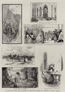 Ilustracje z Katalogu Królewskiego Towarzystwa Malarzy w Kolorach Wodnych autorstwa Carl Haag