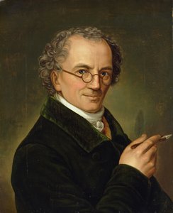 Artysta Friedrich Carl Groger (1766-1838) 1828 autorstwa Carl Heinrich Adolph Grimm