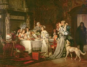 Powrót, 1870 autorstwa Carl Heinrich Hoff