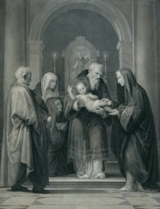 Ofiara w świątyni autorstwa Carl Heinrich Rahl