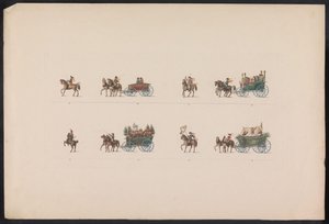 Optocht bij het huwelijk van Prinses Sophie, 1842 (platforma 3) Wspomnienia turyńskiego chłopskiego ślubu, wykonanego z okazji szczęśliwego przybycia dziedzicznego wielkiego księcia Karola Aleksandra Saksonii Weimar-Eisenach z dziedziczną księżną Zofią autorstwa Carl Hess