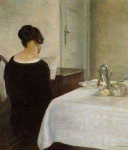 List (olej na płótnie) autorstwa Carl Holsoe