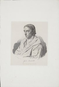 Johann Friedrich Overbeck 1789-1869, 1837 autorstwa Carl Küchler