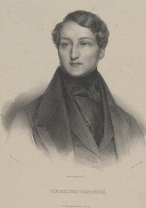 Portret pianisty i kompozytora Zygmunta Thalberga 1812-1871 , ok. 1930 r. 1850.
