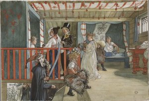 Dzień świętowania autorstwa Carl Larsson