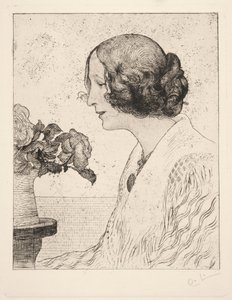 Anna Stina Alkman, z domu Rydell autorstwa Carl Larsson