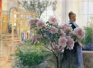 Azalia autorstwa Carl Larsson