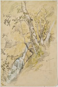 Brzozy nad strumieniem autorstwa Carl Larsson