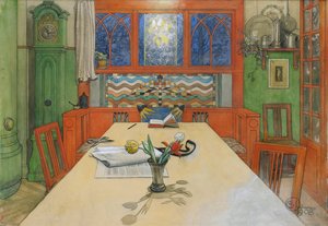 Dzień się skończył, dobranoc! 1908 autorstwa Carl Larsson