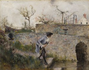 Ryby biorą! autorstwa Carl Larsson