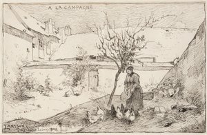 Francuskie gospodarstwo rolne autorstwa Carl Larsson