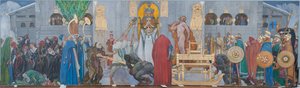 Ofiara środka zimy autorstwa Carl Larsson