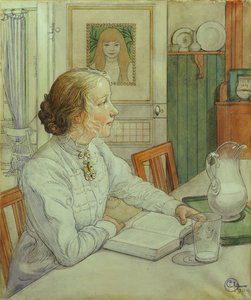Moja najstarsza córka, 1904 autorstwa Carl Larsson