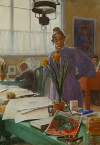 Moja żona autorstwa Carl Larsson