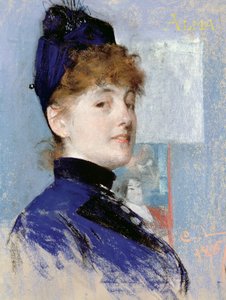 Portret Alma autorstwa Carl Larsson