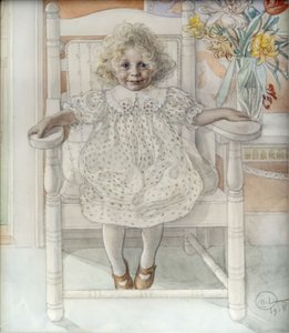 Portret Ingi-Marii Thielu autorstwa Carl Larsson