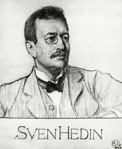 Portret Svena Andersa Hedina (Sztokholm autorstwa Carl Larsson