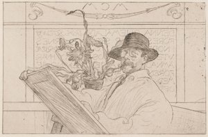 Autoportret autorstwa Carl Larsson