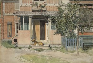Weranda, z serii A Home, ok. 1895 (wc na papierze)
