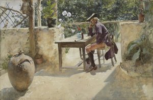 Winorośl autorstwa Carl Larsson