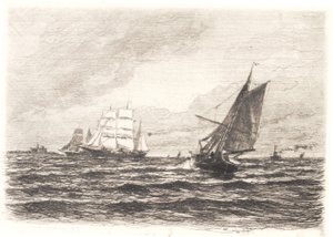 Świeża bryza w cieśninie autorstwa Carl Locher
