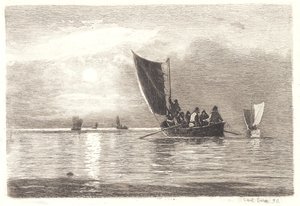Poranek w Skagen autorstwa Carl Locher