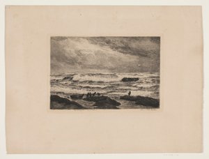 Skagen. Burza