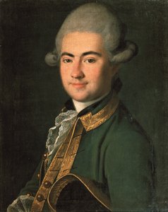 Portret dramaturga Aleksandra Andriejewicza Wołkowa 1736-1788, 1768