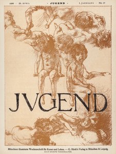 Ilustracja okładki magazynu Jugend