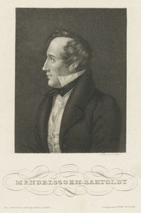 Portret Feliksa Mendelssohna Bartholdy
