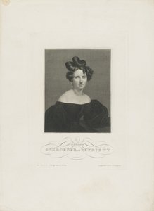 Portret śpiewaczki operowej Wilhelmine Schröder-Devrient 1804-1860 , ok. 1930 r. 1840.