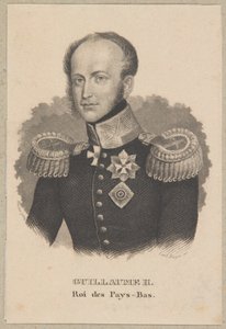 Wilhelm II, król Niderlandów autorstwa Carl Mayer