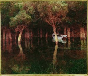 Daemmerung - Zmierzch ... (obraz na płótnie) autorstwa Carl Moll