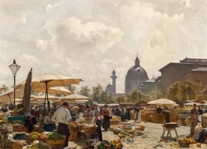 Naschmarkt w Wiedniu