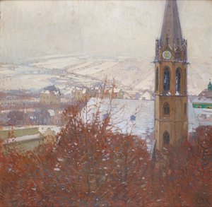 Heiligenstadt w śniegu