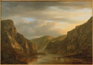 C.Morgenstern, Stegfels w dolinie Nahe autorstwa Carl Morgenstern