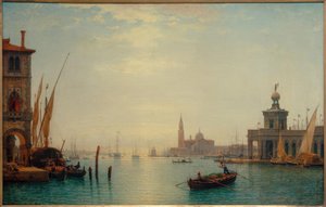 Wenecja, Canal Grande, widok na S.Giorgio… / C.Morgenstern autorstwa Carl Morgenstern