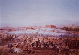 Wojna meksykańsko-amerykańska (1846-48), bitwa pod Molino del Rey, atak wojsk amerykańskich
